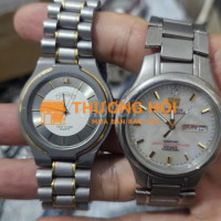 1 cặp Titan đẹp như mới mặt xà cừ