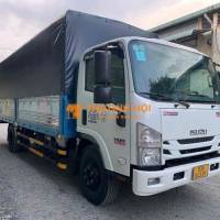 Xe tải Isuzu NQR 550 5,8 Tấn 2022 Thùng bạt 6m2