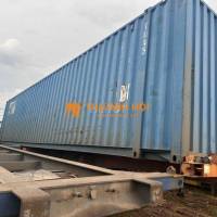 Container vận chuyển 20-40-45feet, thép,xanh dương