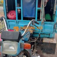 Xe ba gác nổ bỏng có máy cắt bỏng tự động chỉ nghề