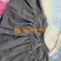 Váy thun kaki ngắn nữ