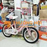 Xe đạp trẻ em màu hồng, tình trạng tốt