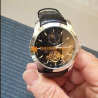 Đồng hồ cơ nam TISSOT dây da đen
