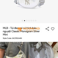 Pass túi MLB mới mua mà nhà nhiều túi quá nên bán