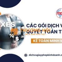 Dịch vụ quyết toán thuế cuối năm