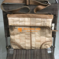 Túi Đeo Da Đà Điều (JAPAN) Like New!!