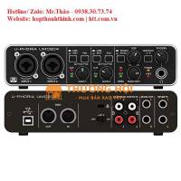 Soundcard Behringer UMC204HD – Thu âm chuyên nghiệp, chất lượng vượt trội!