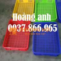 Sọt đựng rau củ trong siêu thị, sóng nhựa, bán sọt nhựa cao 10 toàn quốc