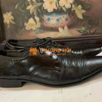 Giầy da thật buộc dây cỡ 40