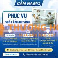 CẦN NAM - PHỤC VỤ SUẤT ĂN HỌC SINH