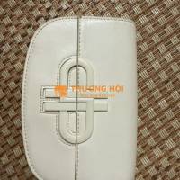 Túi xách nữa pedro màu trắng sữa