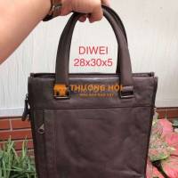 Túi công sở da thật siêu dày hiệu Dewei
