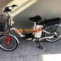 Bán xe đạp điện ASAMA sườn nhôm chạy pin bánh20in