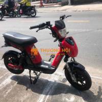 Bán xe đạp điện samurai chính hãng màu đỏ bánh16in