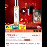 Pass mỹ phẩm test qua 1 lần quay video