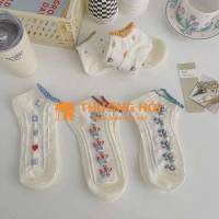 Set 10 đôi tất hoa cổ ren