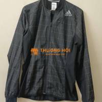 Áo khoác gió Adidas sz S n53 d69 vai44 mới 97%