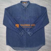 Áo sơmi jeans Motor Oil MateBSDNVin00s Blue form L