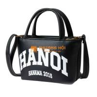 Túi TOTE Basic Hanama nam nữ màu đen