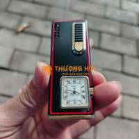 Đồng hồ cơ cổ lên cót bật lửa đồ si nhật