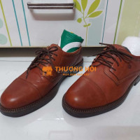 Giầy cột nâu size 7.5 (Made in Italy)