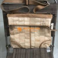 Túi Đeo Da Đà Điều (JAPAN) Like New!!