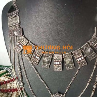 Dây chuyền nữ nhiều lớp, kim loại