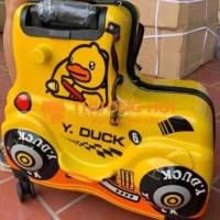 Vali kéo Y.Duck nhựa màu vàng
