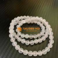 chuỗi quấn 3 thạch anh hồng