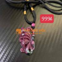 dây đeo cổ hồ điệp ruby nam phi