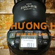 NỒI CƠM HITACHI CAO TẦN IH,ÁP SUẤT BI,ĐIỆN 100V.JAPAN