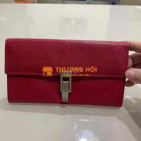 Ví da nữ màu đỏ
