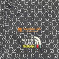Áo Bomber Gucci Nylon đen trắng size 57