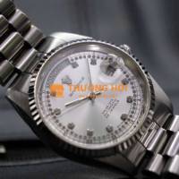 Đồng hồ Sandoz day date auto thụy form cá rô .