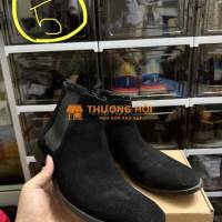 Chelsea boots da lộn đen Asos size 7.5