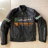 Áo khoác nam Monster Energy, size M, màu đen, mới
