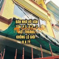🏠 BÁN NHÀ VÕ VĂN TẦN, P.5, Q.3 - 3 MẶT THOÁNG, KHÔNG LỘ GIỚI - 8.X TỶ.