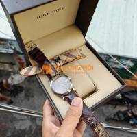 Đồng hồ Burberry máy vàng thụy sĩ chính hãng 97%
