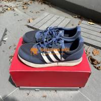 Giày Adidas nam xanh size 44 hàng chính hãng 98%