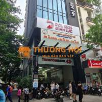 Toà nhà 8 tầng mặt phố Cầu Giâý + Láng. Lô góc, vỉa hè rộng, Kinh Doanh đẳng cấp. 50m- nhỉnh 36 tỷ