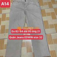Quần Jean EDWIN size 32
