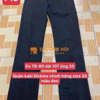 Quần kaki Dickies size 30 màu đen