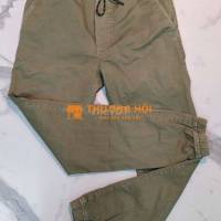 Thanh lý quần joggers màu xanh cực chất và hiếm