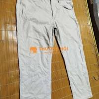Quần kaki Uniqlo Nhật Bản màu be sáng size L