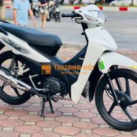 Honda Wave A 110 trắng vành đúc đời mới nhất 2024