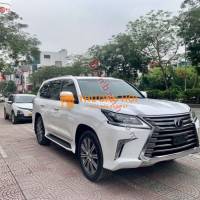 Lexus Lx570 màu trắng nội thất nâu nappa.