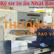 XKLD Nhật Bản đơn hàng kỹ sư in ấn