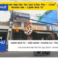 Cho thuê Nhà Mặt Tiền Vườn Lài 60m², 2Lầu- CẠNH NGÃ TƯ