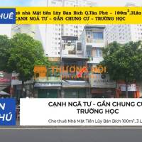 CỰC HIẾM - Cho thuê Nhà 2 Mặt Tiền Lũy Bán Bích 522m² - NGANG 14M