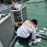 Lắp đặt Máy lạnh giấu trần Daikin 3hp cho khách sạn – nhà phố.
